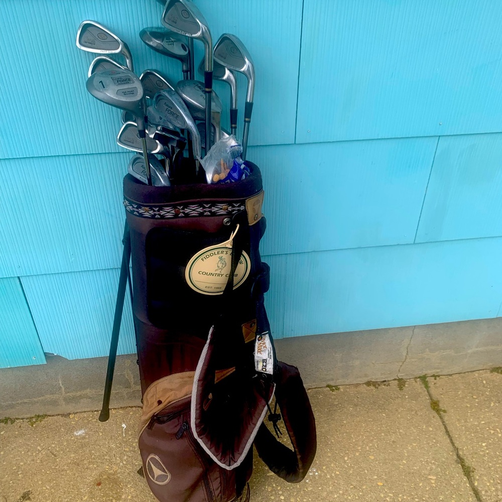 Golf Clubs specifically made for someone 5’9”-5’10”. Used only 6 times.